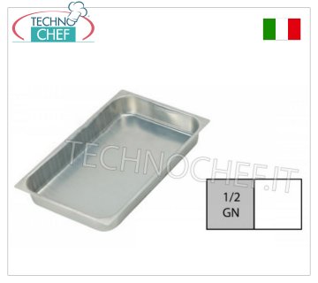 Gastronorm-Aluminiumtabletts Aluminiumtablett G/N 1/2 H 2 cm