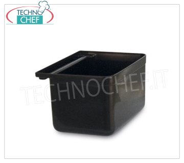 Bacinella portarifiuti in PVC, dim.mm.350x190x180h