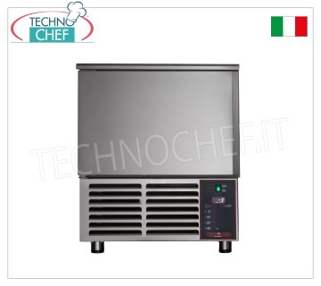 TECNODOM - Abbattitore di Temperatura  per 5 Teglie GN 1/1, ( mm 325x530 ) o Teglie Pasticceria  mm 600x400