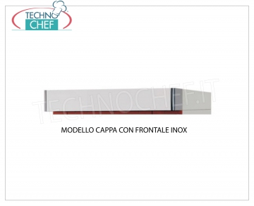 Einzelhaubenmodul mit Edelstahlfront Einzelhaubenmodul mit Edelstahlfront für Backöfen mod. LCB / I und LCB / R, Abmessung mm1000x1430x160h