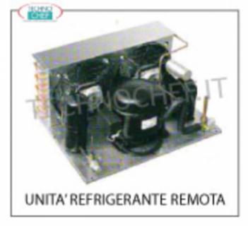 Hermetische Fernkühlgeräte Einphasige hermetische Fernkühlgeräte V.230 / 1, für mod. SALINA 80 1520 mm lang